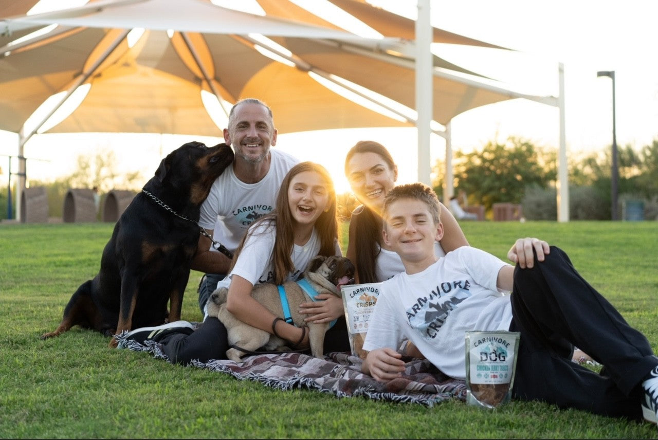 The Hippert family — Carnivore Crisps, a family-owned business
